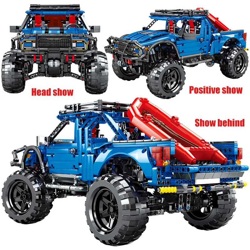 1630PCS Remote Control Pickup Model Bricks For High-tech City RC/non-RC Trucks Off-road Car Building Blocks Toys For Kids
1630PCS Remote Control Pickup Model Bricks For High-tech City RC/non-RC Trucks Off-road Car Building Blocks Toys For Kids