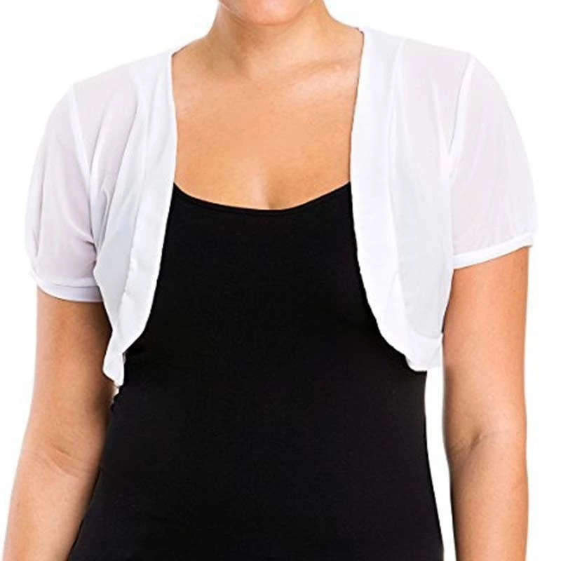 Fashion Women Chiffon Solid Open Stitch Cardigan Short Sleeve Tops Summer Sun Resistant Short Shawl Wrap Tops
Fashion Women Chiffon Solid Open Stitch Cardigan Short Sleeve Tops Summer Sun Resistant Short Shawl Wrap Tops