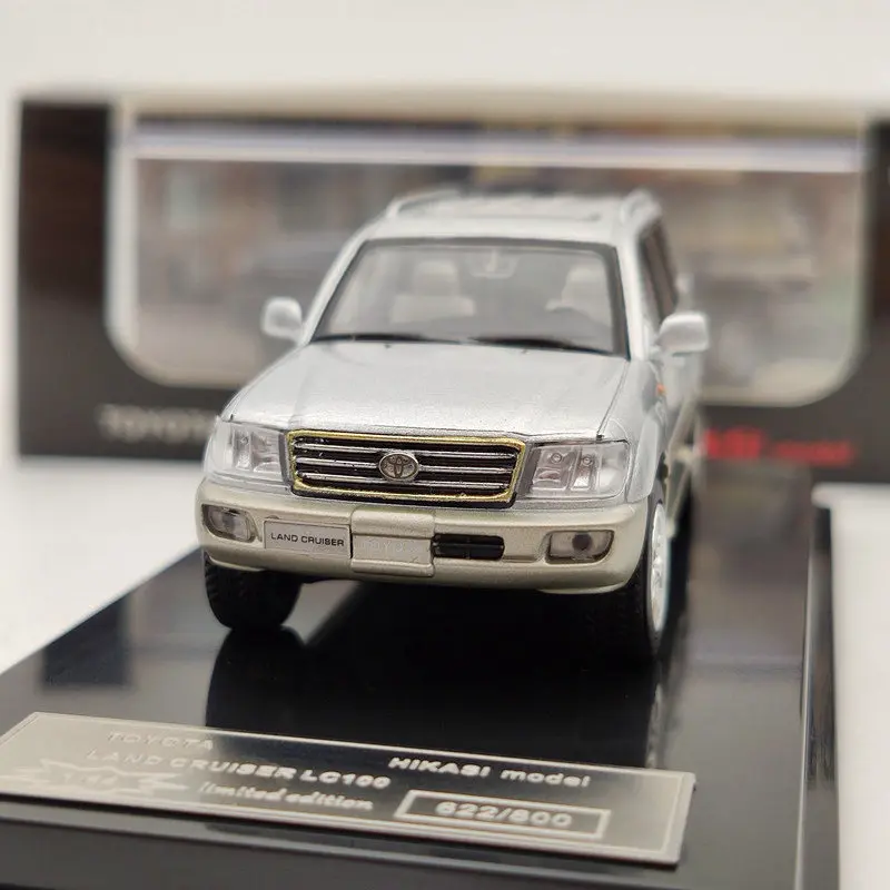 HIKASI 1/64 для T-ta Land Cruiser LC100 V8 VXR лимитированная коллекция литых моделей автомобилей