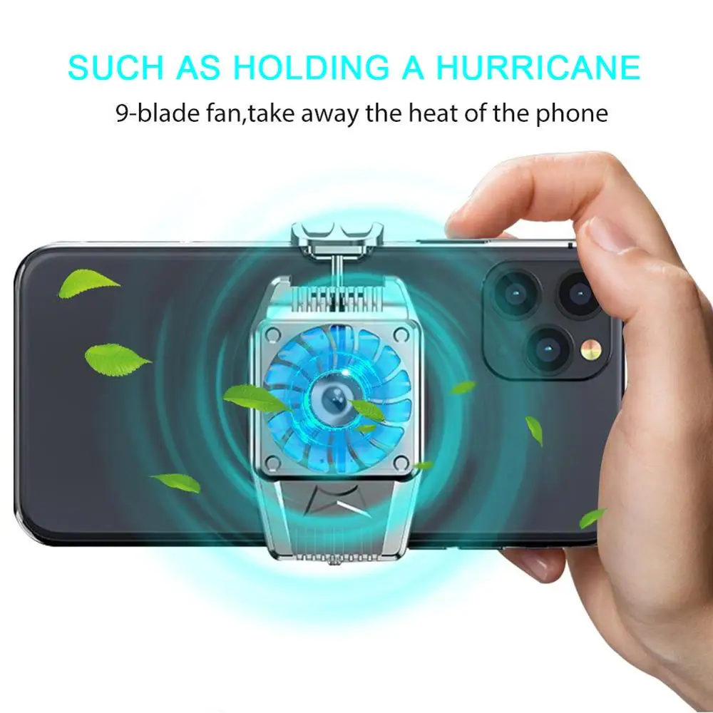 Universal Mini Mobile Phone Cooling Fan Radiator Turbo Hurricane Game Cooler Cell Phone Cool Heat Sink For IPhone/Samsung/Xiaomi
Universal Mini Mobile Phone Cooling Fan Radiator Turbo Hurricane Game Cooler Cell Phone Cool Heat Sink For IPhone/Samsung/Xiaomi