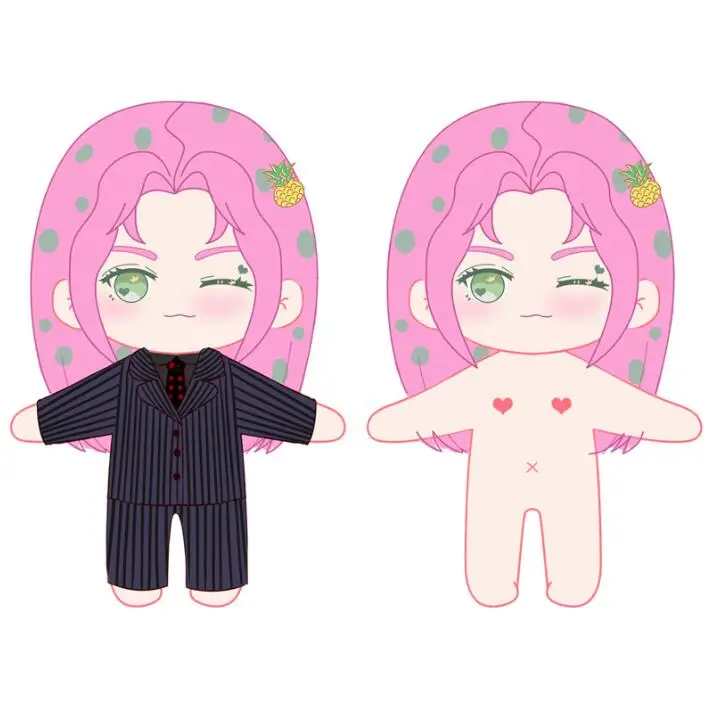 Anime Jojos Bizarre Advanture Diavolo 20cm Cosplay Change Clothes Toys Plush 6166 Stuffed Doll Soft Pillow Cushion Gifts
Anime Jojos Bizarre Advanture Diavolo 20cm Cosplay Change Clothes Toys Plush 6166 Stuffed Doll Soft Pillow Cushion Gifts