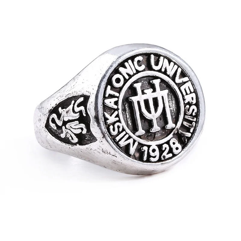 Cthulhu Mythology Miscatanic University Ring for Men Retro Style School Badge Ring Board Game Magic Ring Jewelry
Cthulhu Mythology Miscatanic University Ring for Men Retro Style School Badge Ring Board Game Magic Ring Jewelry