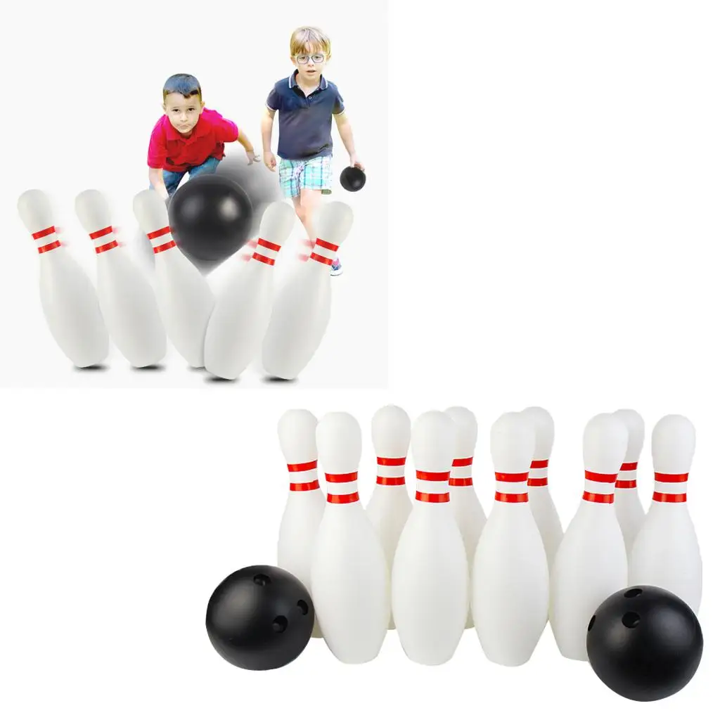 12Pcs Bowling Kids Skittles Set Skittles Game Bowling Ball Boule Game 
12Pcs Bowling Kids Skittles Set Skittles Game Bowling Ball Boule Game