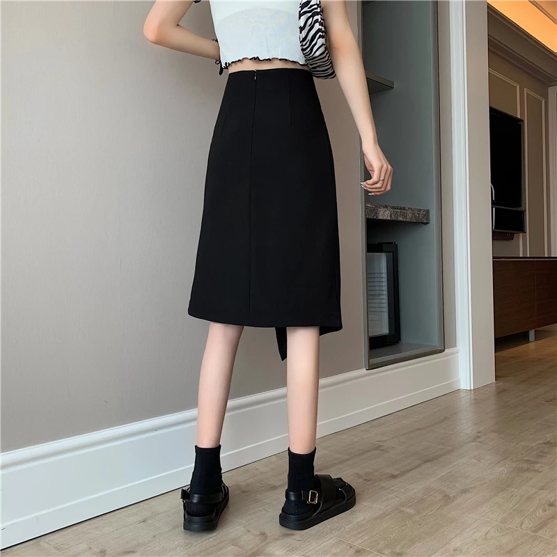 Women Sexy High Street Party Skirts Summer 2021 Korean Style Y2K Split Skirt Female Elegant Designer Chic Black Irregular Skirts
Women Sexy High Street Party Skirts Summer 2021 Korean Style Y2K Split Skirt Female Elegant Designer Chic Black Irregular Skirts