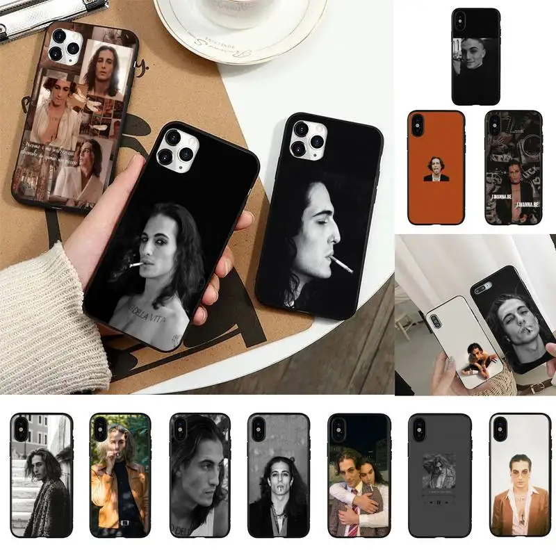 Maneskin Damiano David Phone Case For iphone 13 11 8 7 6 6S Plus 7 8 plus X XS MAX 5S XR 12 11 Pro max se 2020 Funda Cover 
Maneskin Damiano David Phone Case For iphone 13 11 8 7 6 6S Plus 7 8 plus X XS MAX 5S XR 12 11 Pro max se 2020 Funda Cover