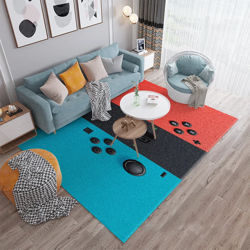 Newest Waterproof Cartoon Carpet Game Controller Print Area Rugs Non-Slip Washable Carpets for Living Room Bedroom Decor Mats
Newest Waterproof Cartoon Carpet Game Controller Print Area Rugs Non-Slip Washable Carpets for Living Room Bedroom Decor Mats