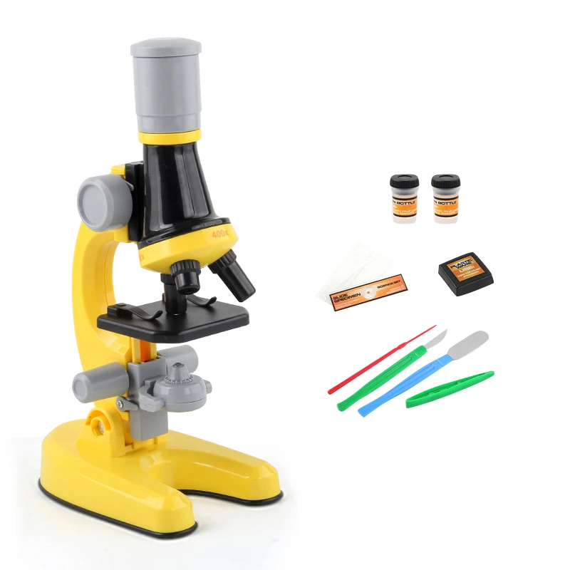 Kids Microscope Kit Science Lab LED 100X-400X-1200X Toy Home School Interest Cultivation Child Boys Birthday Gift
Kids Microscope Kit Science Lab LED 100X-400X-1200X Toy Home School Interest Cultivation Child Boys Birthday Gift
