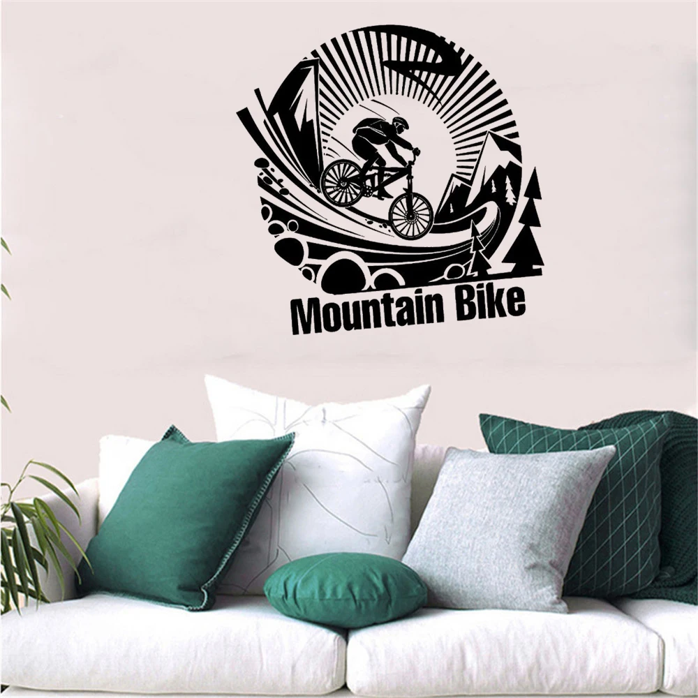 Mountain Bike Wall Sticker Extreme Sports Wall Decal For Living Room Bedroom Home Decor Art Removable Vinyl DW13026
Mountain Bike Wall Sticker Extreme Sports Wall Decal For Living Room Bedroom Home Decor Art Removable Vinyl DW13026