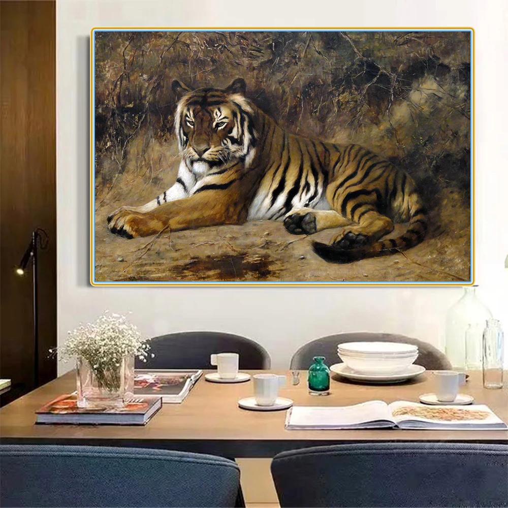 Canvas Oil Painting Jean-Leon Gerome"A Tiger"Western Art Decor Wall Aesthetic Famous Artwork Backdrop Home Interior Decoration
Canvas Oil Painting Jean-Leon Gerome"A Tiger"Western Art Decor Wall Aesthetic Famous Artwork Backdrop Home Interior Decoration
