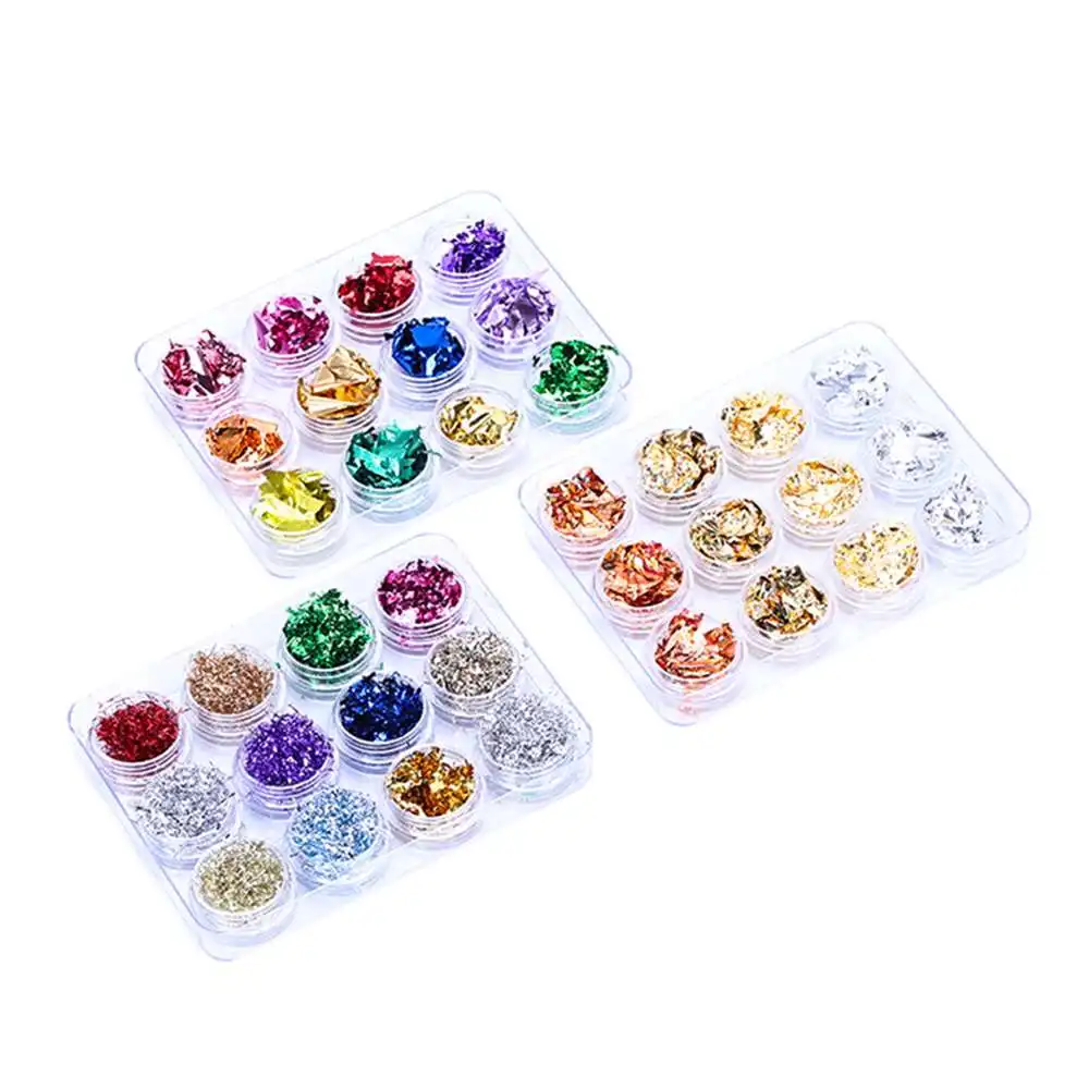 Nail Gold Foil Paper Nail Art Decoration Random Color Flake Decal Decoration Manicure Decoration Accessories
Nail Gold Foil Paper Nail Art Decoration Random Color Flake Decal Decoration Manicure Decoration Accessories