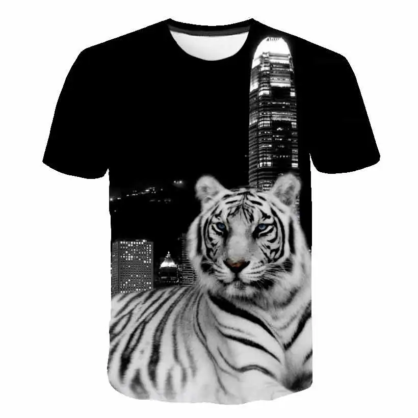 2021 Summer animal 3D cartoon tee Boy Clothes Kids lovely lion Clothes tiger t shirt Children Clothing Boy Girls t shirt 4-14T
2021 Summer animal 3D cartoon tee Boy Clothes Kids lovely lion Clothes tiger t shirt Children Clothing Boy Girls t shirt 4-14T