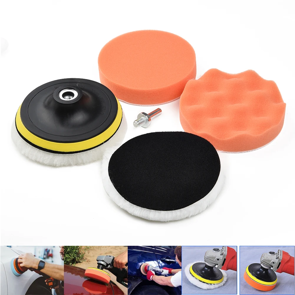 125mm Car Polisher Polishing Pad Wheel Kit Backing Plate 10mm Shank Adapter Sanding Disc More Durable High Quality
125mm Car Polisher Polishing Pad Wheel Kit Backing Plate 10mm Shank Adapter Sanding Disc More Durable High Quality