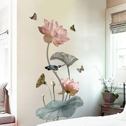 Self-adhesive 3D Lotus Wall Stickers Large Decorative Stickers Living Room Flowers Home Decor Wall Decals Bedroom Art Design PVC
Self-adhesive 3D Lotus Wall Stickers Large Decorative Stickers Living Room Flowers Home Decor Wall Decals Bedroom Art Design PVC