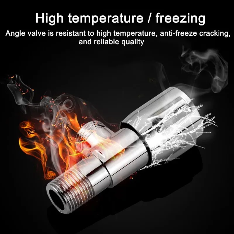 Угловой клапан для ванной комнаты, медный треугольный клапан, 2/3 канала, для горячей и холодной воды
Угловой клапан для ванной комнаты, медный треугольный клапан, 2/3 канала, для горячей и холодной воды