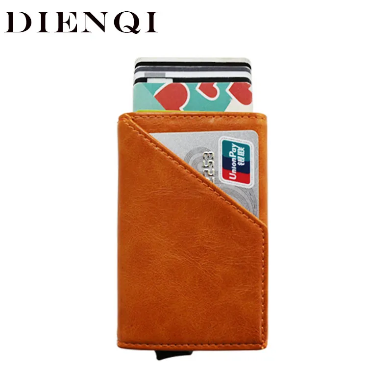 DIENQI Rfid Card Holder Men Wallets Brand Trifold Leather Magic Slim Mini Wallet Money Clip Bag Male Purses Small Walet For Men
DIENQI Rfid Card Holder Men Wallets Brand Trifold Leather Magic Slim Mini Wallet Money Clip Bag Male Purses Small Walet For Men