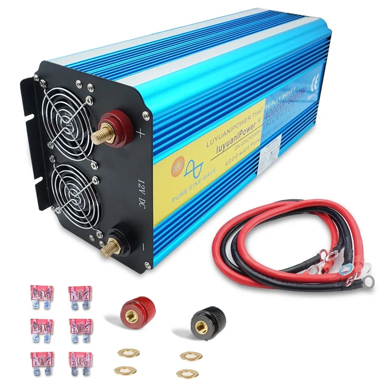 8000W peak power pure sine wave DC 48 TO AC 220V/230V/240V Solar Power Inverter With 3.1A USB Dual LED Display And Socket
8000W peak power pure sine wave DC 48 TO AC 220V/230V/240V Solar Power Inverter With 3.1A USB Dual LED Display And Socket