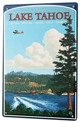 Жестяные таблички для декора, праздничное туристическое агентство, озеро Тахо
Жестяные таблички для декора, праздничное туристическое агентство, озеро Тахо