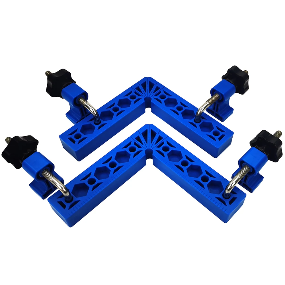 2 Pcs Aluminium Alloy 90 Degree Positioning Squares Right Angle Clamps Woodworking Carpenter Tool Corner Clamping Square
2 Pcs Aluminium Alloy 90 Degree Positioning Squares Right Angle Clamps Woodworking Carpenter Tool Corner Clamping Square