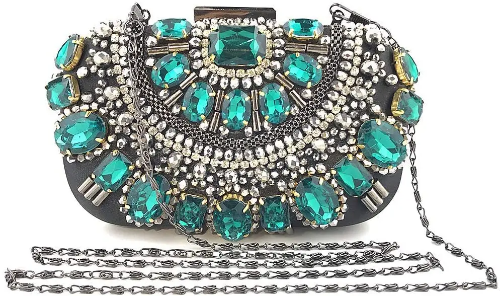 Women's Crystals Evening Clutch Bag Designer Evening Beaded Chain Handbag,Lady Party Clutch Purse Shoulder Bags
Women's Crystals Evening Clutch Bag Designer Evening Beaded Chain Handbag,Lady Party Clutch Purse Shoulder Bags