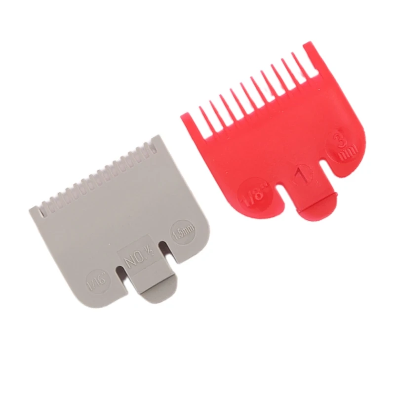Q1QD 2pcs 1.5mm 3mm Barber Shop Styling Guide Comb Set Hair Trimmer Attachment Hairdresser Clipper
Q1QD 2pcs 1.5mm 3mm Barber Shop Styling Guide Comb Set Hair Trimmer Attachment Hairdresser Clipper