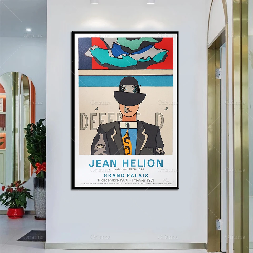 Jean Helion,Man With Melon Hat,Exhibition Poster,Museum Poster,Wall Art Painting,Abstract Art Canvas Prints Pictures Home Decor
Jean Helion,Man With Melon Hat,Exhibition Poster,Museum Poster,Wall Art Painting,Abstract Art Canvas Prints Pictures Home Decor