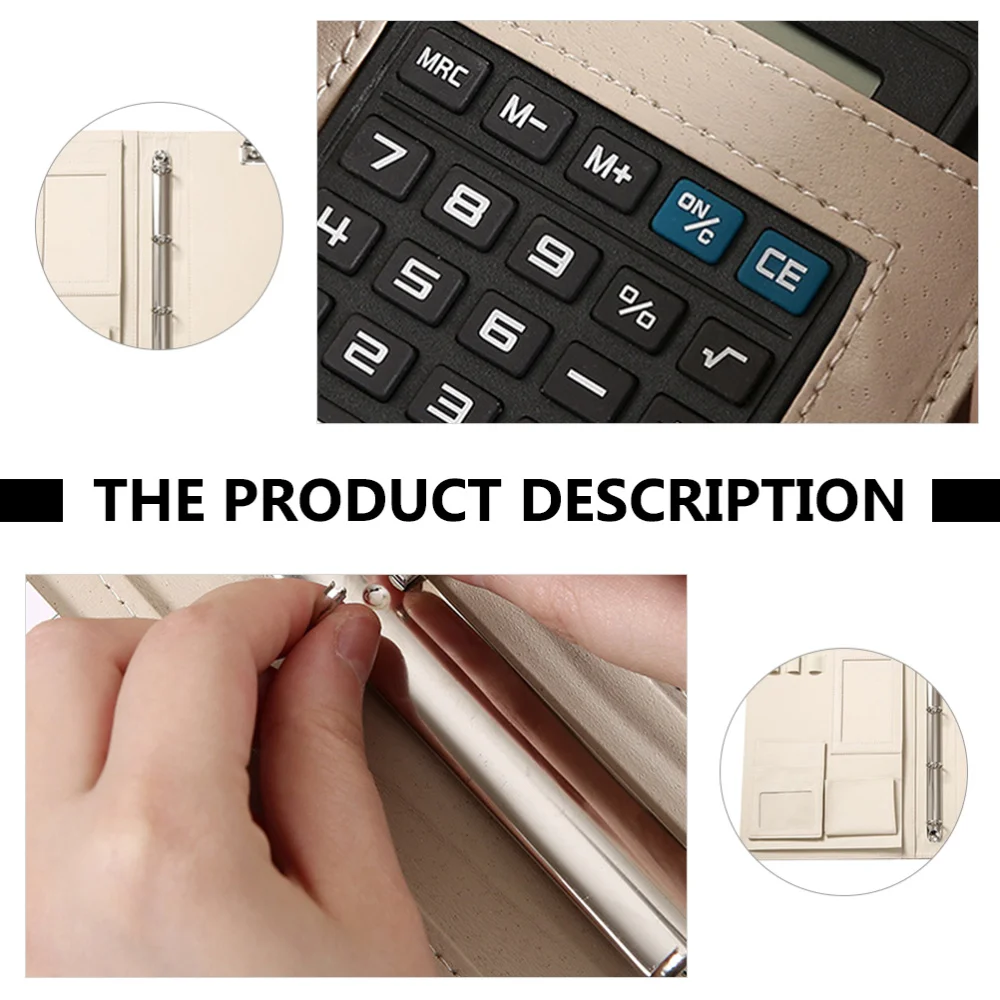 Budget Planner PU Leather A4 Paper Document Folder Expanding File Folder
Budget Planner PU Leather A4 Paper Document Folder Expanding File Folder