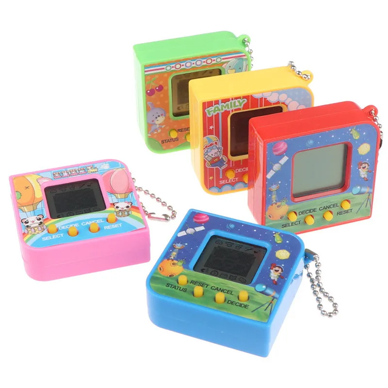 Новинка 1 шт. 90S тамагочи электронные питомцы игрушки ностальгические 168 домашних