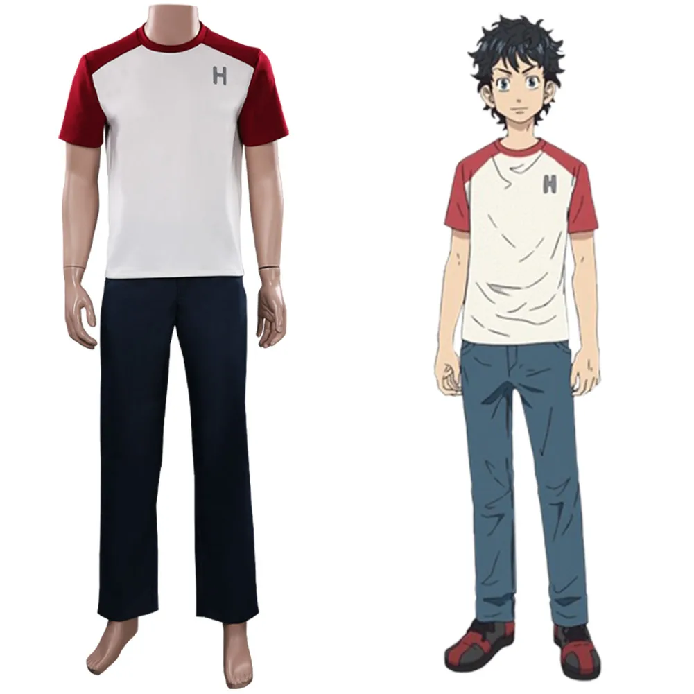 Takemichi Hanagaki Косплей форма костюм Токийский костюм рубашка брюки костюм Хэллоуин Карнавальный Костюм 
Takemichi Hanagaki Косплей форма костюм Токийский костюм рубашка брюки костюм Хэллоуин Карнавальный Костюм