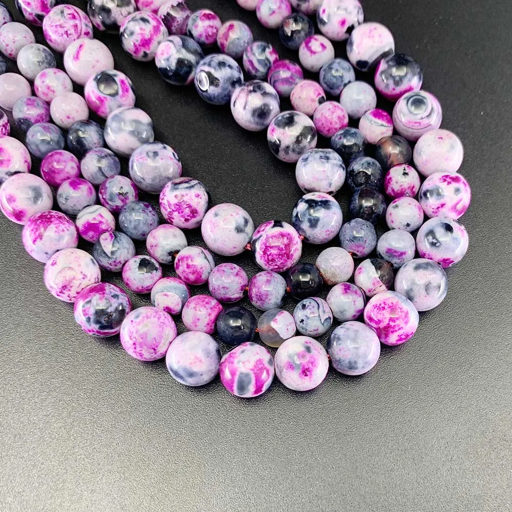 1 strand/lot 6 8 10mm Natural Stone Rose Red Flame Agates Bead Round Loose Spacer Beads For Jewelry Making Findings DIY Bracelet
1 strand/lot 6 8 10mm Natural Stone Rose Red Flame Agates Bead Round Loose Spacer Beads For Jewelry Making Findings DIY Bracelet