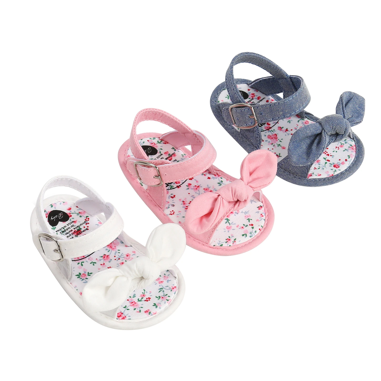 Baby Girls Solid Bow Knot Princess Sandals Shoes Summer Flat Non-slip Sole Infant Toddler Newborn First Walker Shoes 0-18M
Baby Girls Solid Bow Knot Princess Sandals Shoes Summer Flat Non-slip Sole Infant Toddler Newborn First Walker Shoes 0-18M