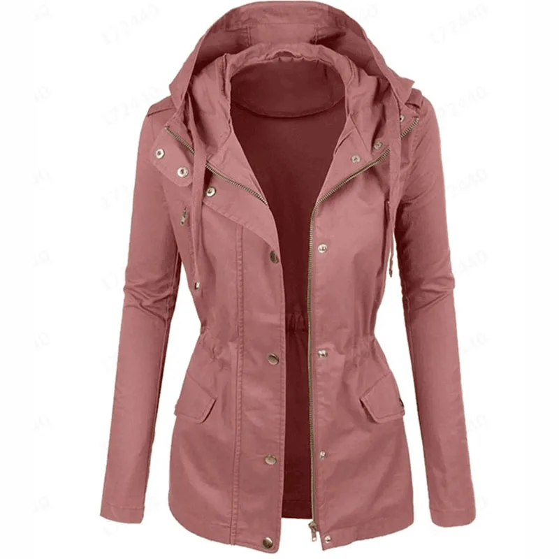 Jackets Fashion Lapel Retro Warm Slim Women Coats Clothes Jacket Women 2020 Plus Size Casual Spring Autumn Hooded Ladies 
Jackets Fashion Lapel Retro Warm Slim Women Coats Clothes Jacket Women 2020 Plus Size Casual Spring Autumn Hooded Ladies