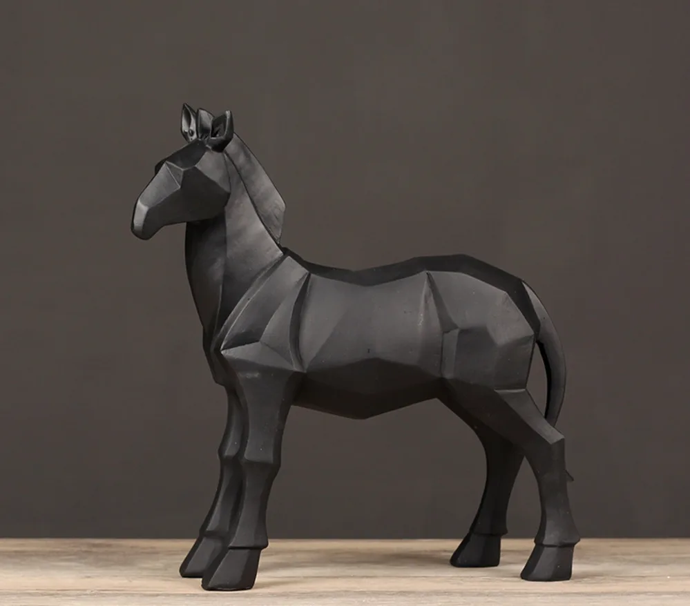 Modern Minimalist Home Decoration Nordic Geometric Abstract Horse Decoration Creative Indoor Living Room Model Room Decoration
Modern Minimalist Home Decoration Nordic Geometric Abstract Horse Decoration Creative Indoor Living Room Model Room Decoration