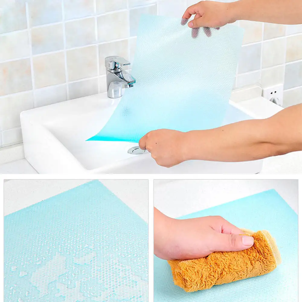 Anti-Fouling Refrigerator Cabinet Mats Moisture-Proof Insulation Pad Washable Waterproof Shelf Kitchen Supplies
Anti-Fouling Refrigerator Cabinet Mats Moisture-Proof Insulation Pad Washable Waterproof Shelf Kitchen Supplies