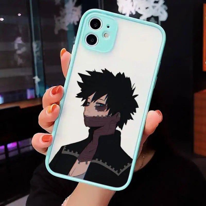 De Boku No Hero Academia Phone Case For iPhone 12 11 Mini Pro XR XS Max 7 8 Plus X Matte transparent blue Cover
De Boku No Hero Academia Phone Case For iPhone 12 11 Mini Pro XR XS Max 7 8 Plus X Matte transparent blue Cover