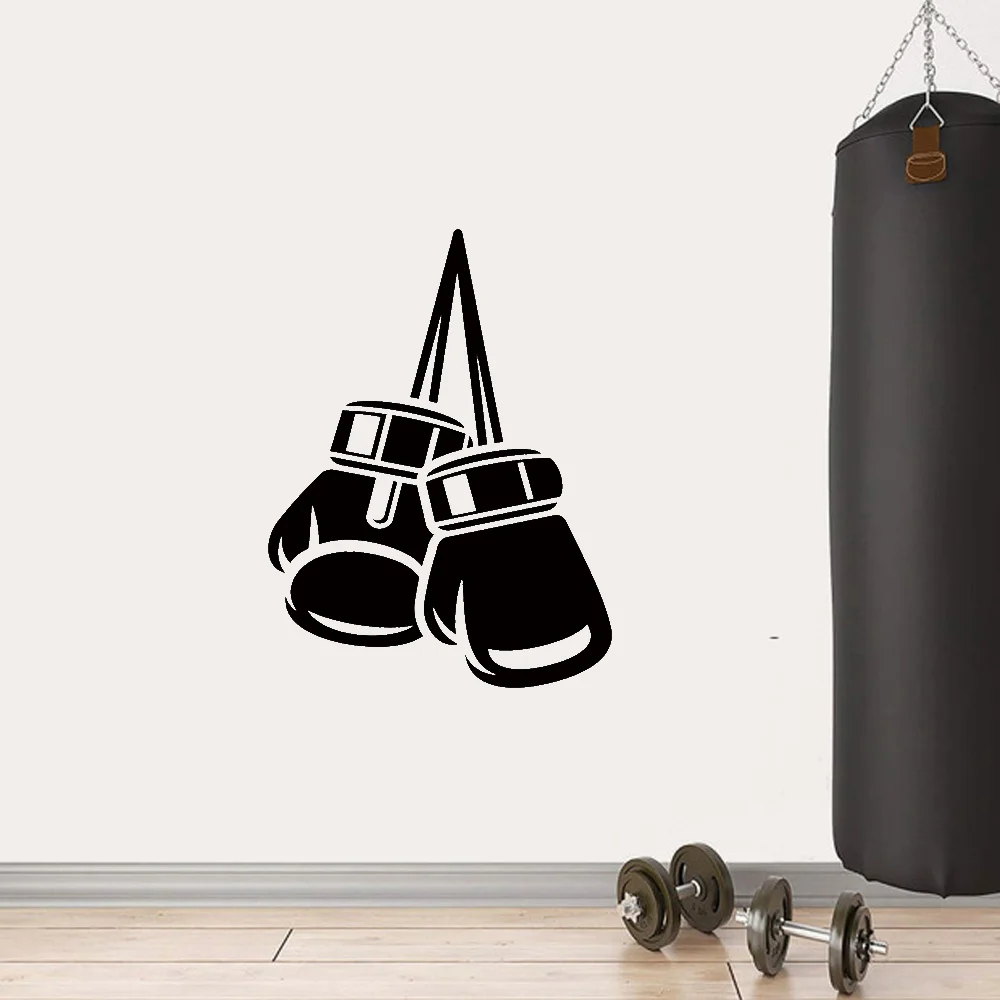 Fitness boxing glove Wall Stickers mural Wallpaper for Boys Room Boxing Gym Fitness kids Room decoration Adesivo De Parede 
Fitness boxing glove Wall Stickers mural Wallpaper for Boys Room Boxing Gym Fitness kids Room decoration Adesivo De Parede