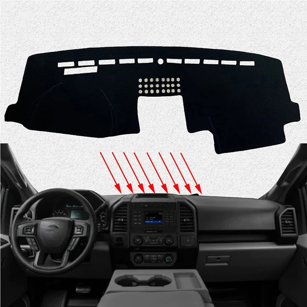 Inner Dashboard Cover Dash Mat Carpet Cape Cushion Pad for Ford F-Series F-150 F150 P552 MK13 Lobo 2015 2016 2017 2018 2019 2020
Inner Dashboard Cover Dash Mat Carpet Cape Cushion Pad for Ford F-Series F-150 F150 P552 MK13 Lobo 2015 2016 2017 2018 2019 2020