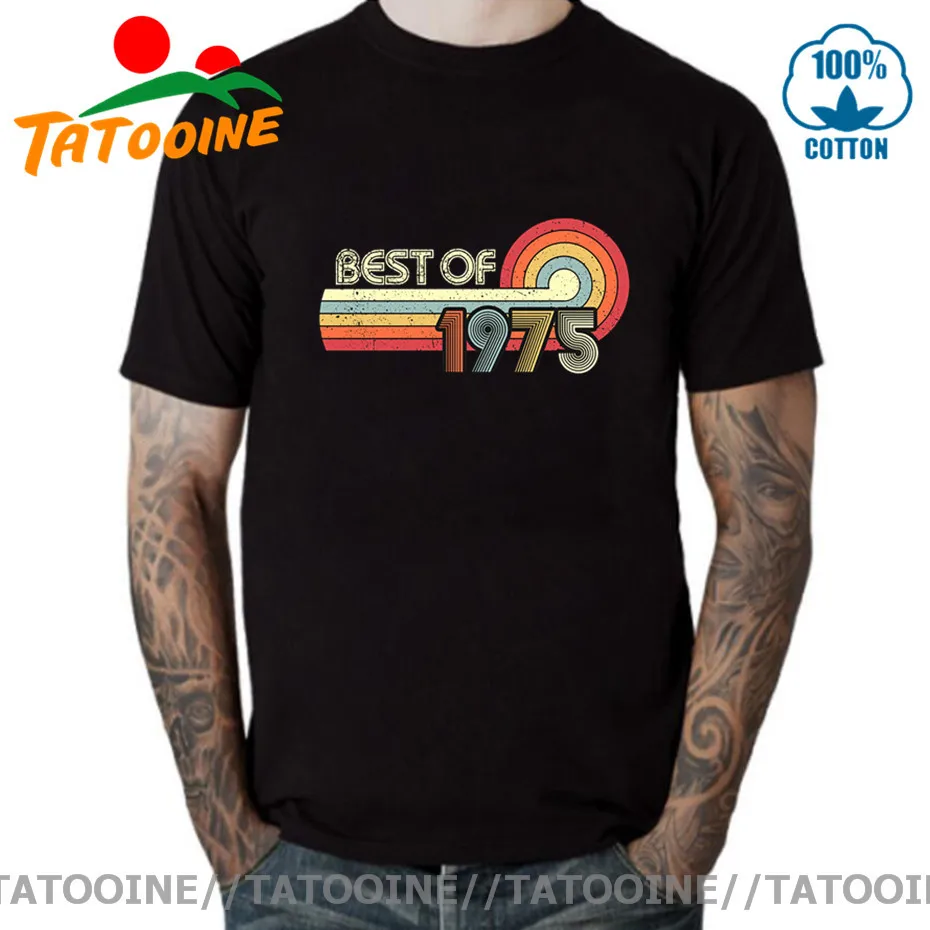 Винтажная Футболка Tatooine в стиле ретро, одежда 1975, лучший из 1975, футболка для детей 45 лет, футболка Born in 1975, подарок на 45 день рождения
Винтажная Футболка Tatooine в стиле ретро, одежда 1975, лучший из 1975, футболка для детей 45 лет, футболка Born in 1975, подарок на 45 день рождения