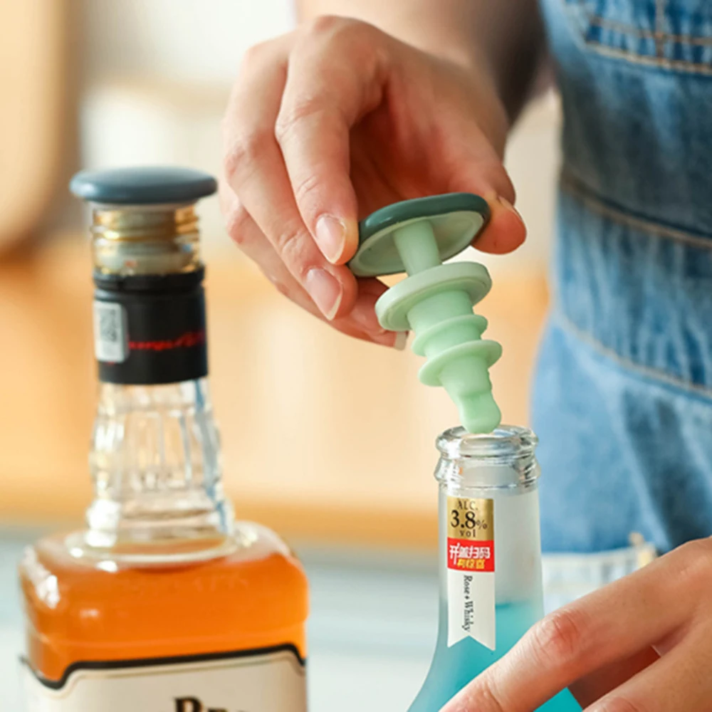 2PC Creative Wine Stopper Silicone Wine Cork Stopper Plug Cover Bottle Caps Bottle Stopper Wine Pourer Stoppers
2PC Creative Wine Stopper Silicone Wine Cork Stopper Plug Cover Bottle Caps Bottle Stopper Wine Pourer Stoppers