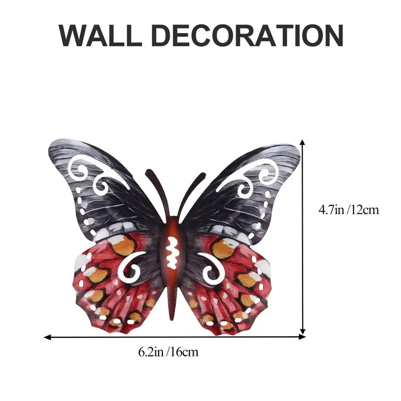 Metal Craft Butterfly Wall Decoration Wrought Iron Wall Hanging Decoration Home Decor Decorative Wall Stickers
Metal Craft Butterfly Wall Decoration Wrought Iron Wall Hanging Decoration Home Decor Decorative Wall Stickers