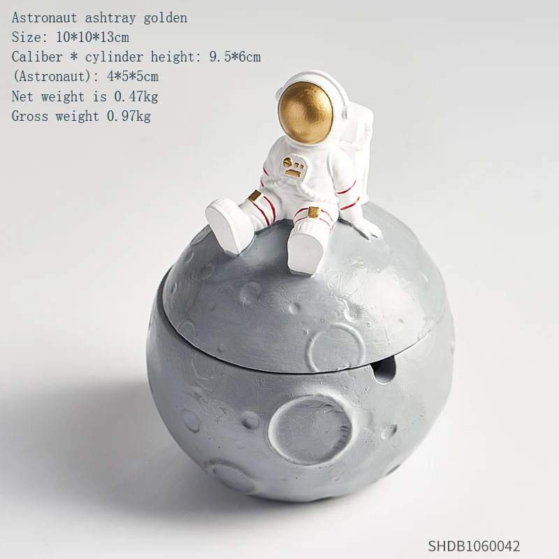 Astronaut Ashtray With Lid Creative Personality Trend Cute Girl Living Room Home Gift
Astronaut Ashtray With Lid Creative Personality Trend Cute Girl Living Room Home Gift