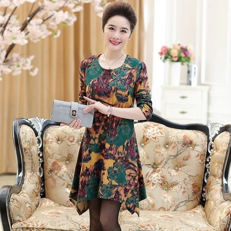 Spring Floral Print Women Dress Long Sleeve Female Mini Dresses Autumn Party Bodycon Vestidos Femme 2022 Plus Size 5XL J164
Spring Floral Print Women Dress Long Sleeve Female Mini Dresses Autumn Party Bodycon Vestidos Femme 2022 Plus Size 5XL J164