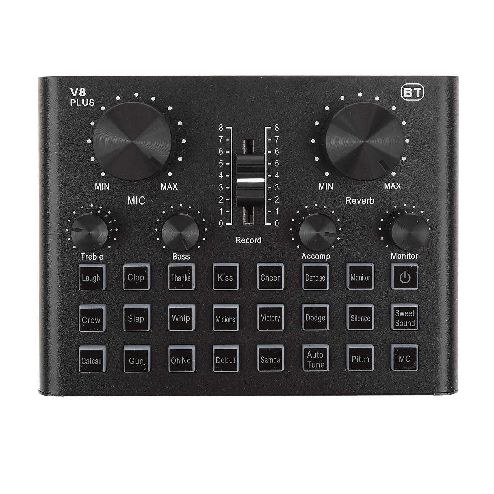 Mini External Sound Card Support BT Connection Volume Control Plug and Play High Performance Mutilfuctional for PC Smartphone
Mini External Sound Card Support BT Connection Volume Control Plug and Play High Performance Mutilfuctional for PC Smartphone