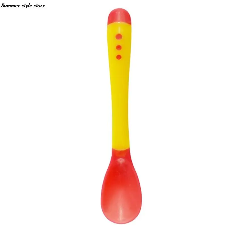 Baby Safety Feeding 0~2 Years Old Child Dining Spoon Silicone Temperature Sensing Spoon For Tableware Tongue Anti Scald
Baby Safety Feeding 0~2 Years Old Child Dining Spoon Silicone Temperature Sensing Spoon For Tableware Tongue Anti Scald