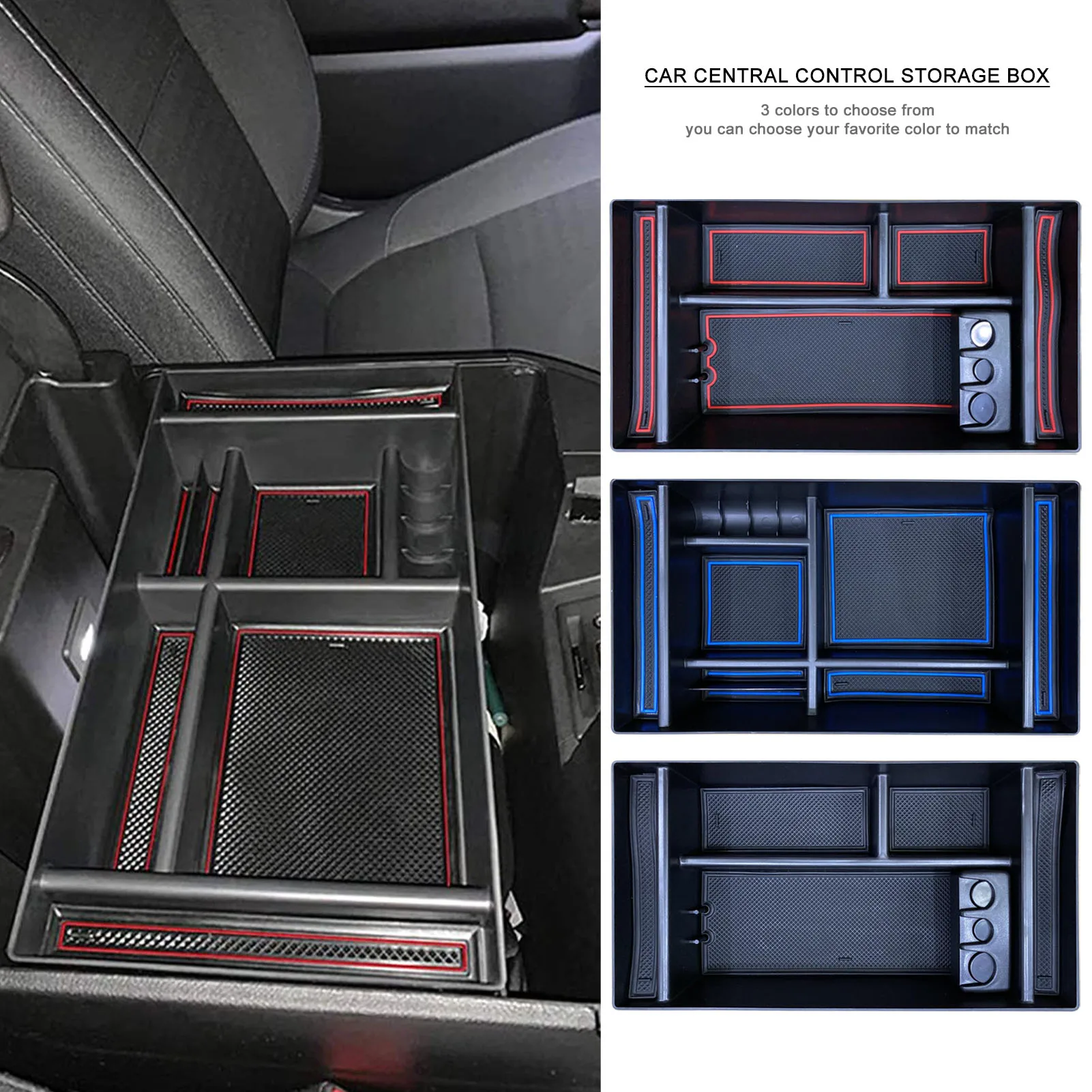 Automotive Center Console Organizer Strong Hard Storage Box Car Interior Replacement Accessories
Automotive Center Console Organizer Strong Hard Storage Box Car Interior Replacement Accessories