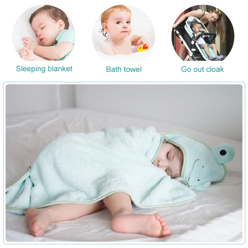 Baby Bath Towel Super Absorbent Poncho Newborn Cute Cartoon Embroidered Hooded Towel Beach Spa Quick-drying Kids Bathrobe Towel
Baby Bath Towel Super Absorbent Poncho Newborn Cute Cartoon Embroidered Hooded Towel Beach Spa Quick-drying Kids Bathrobe Towel
