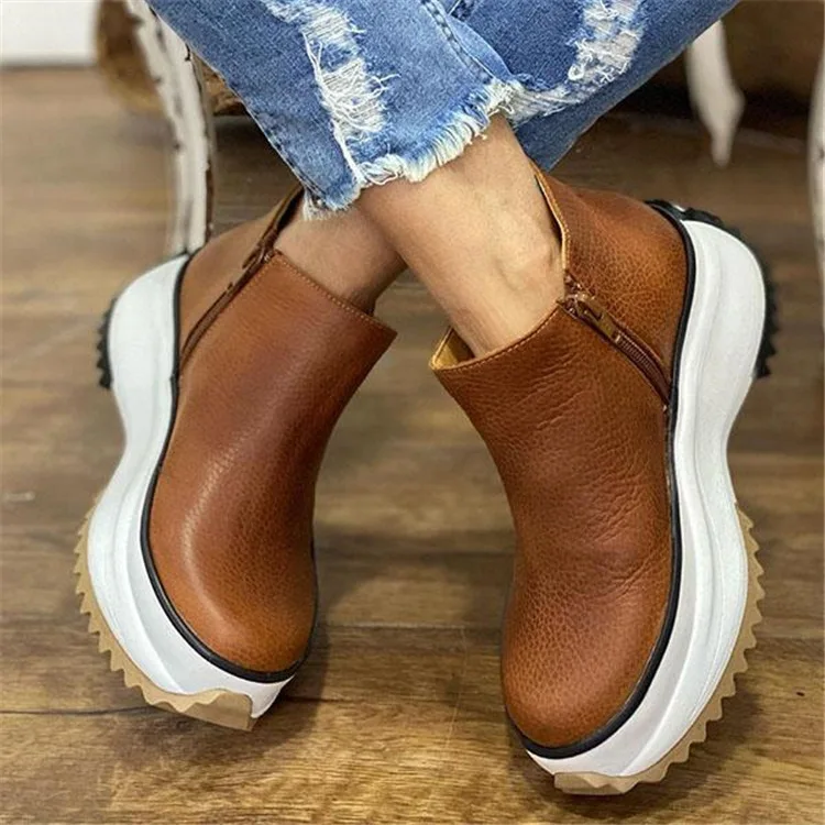 Women's Boots Autumn Boots-Women Round Toe Flat Heel Zipper 2021 Elegant Low Lolita Rock Sewing Flock Casual Basic Solid Ankle P
Women's Boots Autumn Boots-Women Round Toe Flat Heel Zipper 2021 Elegant Low Lolita Rock Sewing Flock Casual Basic Solid Ankle P