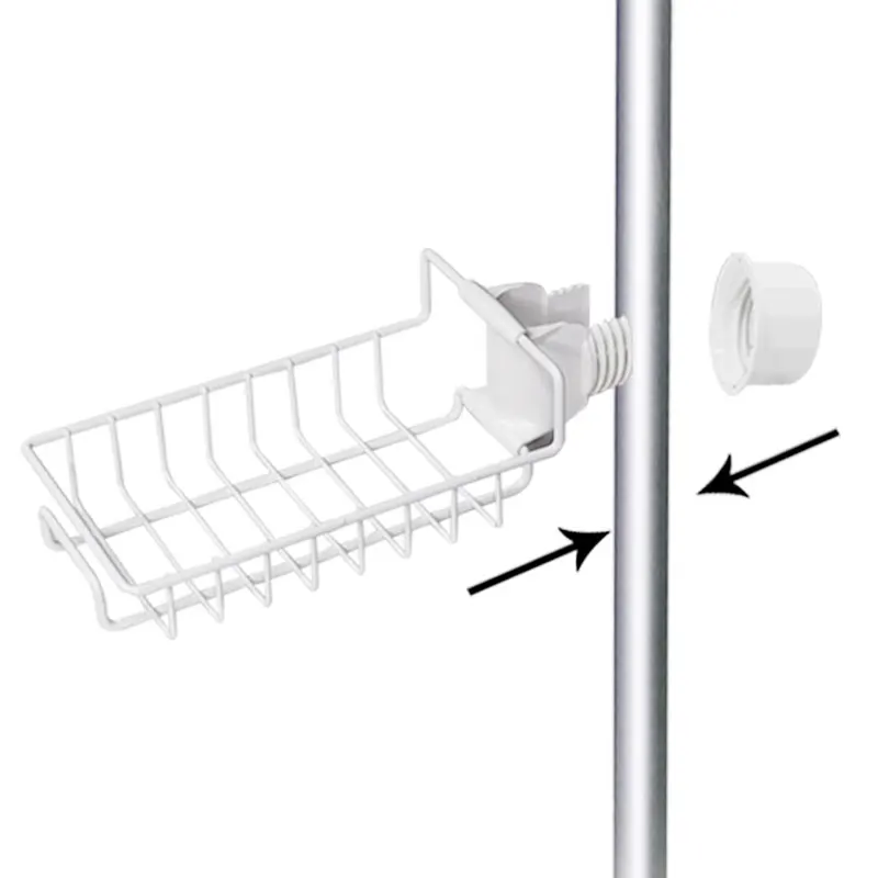 Ewin Hot Sale Stainless Steel Faucet Rack Sponge Holder For Kitchen Storage Shelf Pool Rag Storage Drain Dry Rack
Ewin Hot Sale Stainless Steel Faucet Rack Sponge Holder For Kitchen Storage Shelf Pool Rag Storage Drain Dry Rack