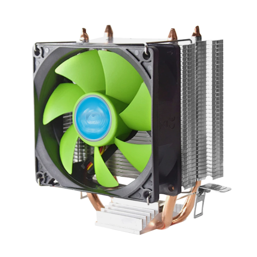 CPU Air Cooler Cooling Fan Cooler Green Blade Fan 2 Heatpipes Aluminum Fin Radiator Heatsink for POLAR ICEFLOW
CPU Air Cooler Cooling Fan Cooler Green Blade Fan 2 Heatpipes Aluminum Fin Radiator Heatsink for POLAR ICEFLOW