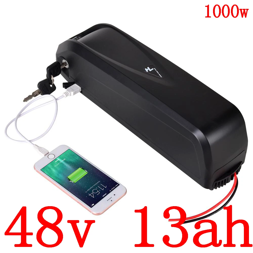 

ebike battery 36V 48V 10AH 12AH 13AH 15AH 18AH 20AH Electric Bicycle 18650 cell lithium batery For 350W 500W 750W 1000W Motor