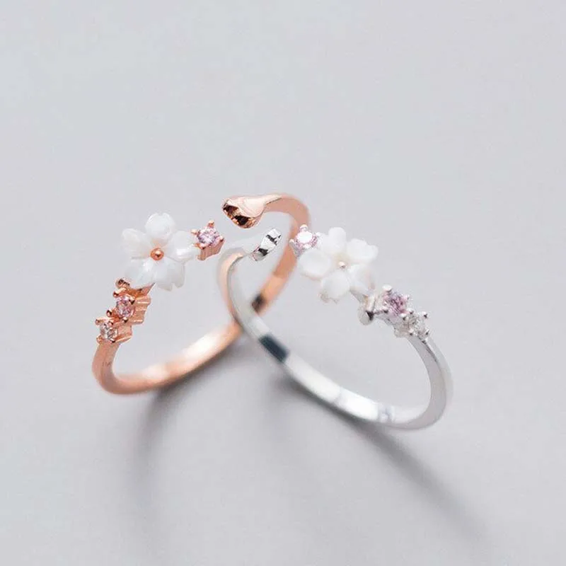 A00615 New Fashion Korean Sweet Shell Flower Open Ring for Women 2020 Genuine 925 Sterling Silver Party Birthday Jewelry
A00615 New Fashion Korean Sweet Shell Flower Open Ring for Women 2020 Genuine 925 Sterling Silver Party Birthday Jewelry